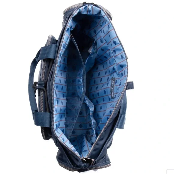 Lug Bustle Convertible Tote Bag in Indigo Blue - Picture 5 of 11